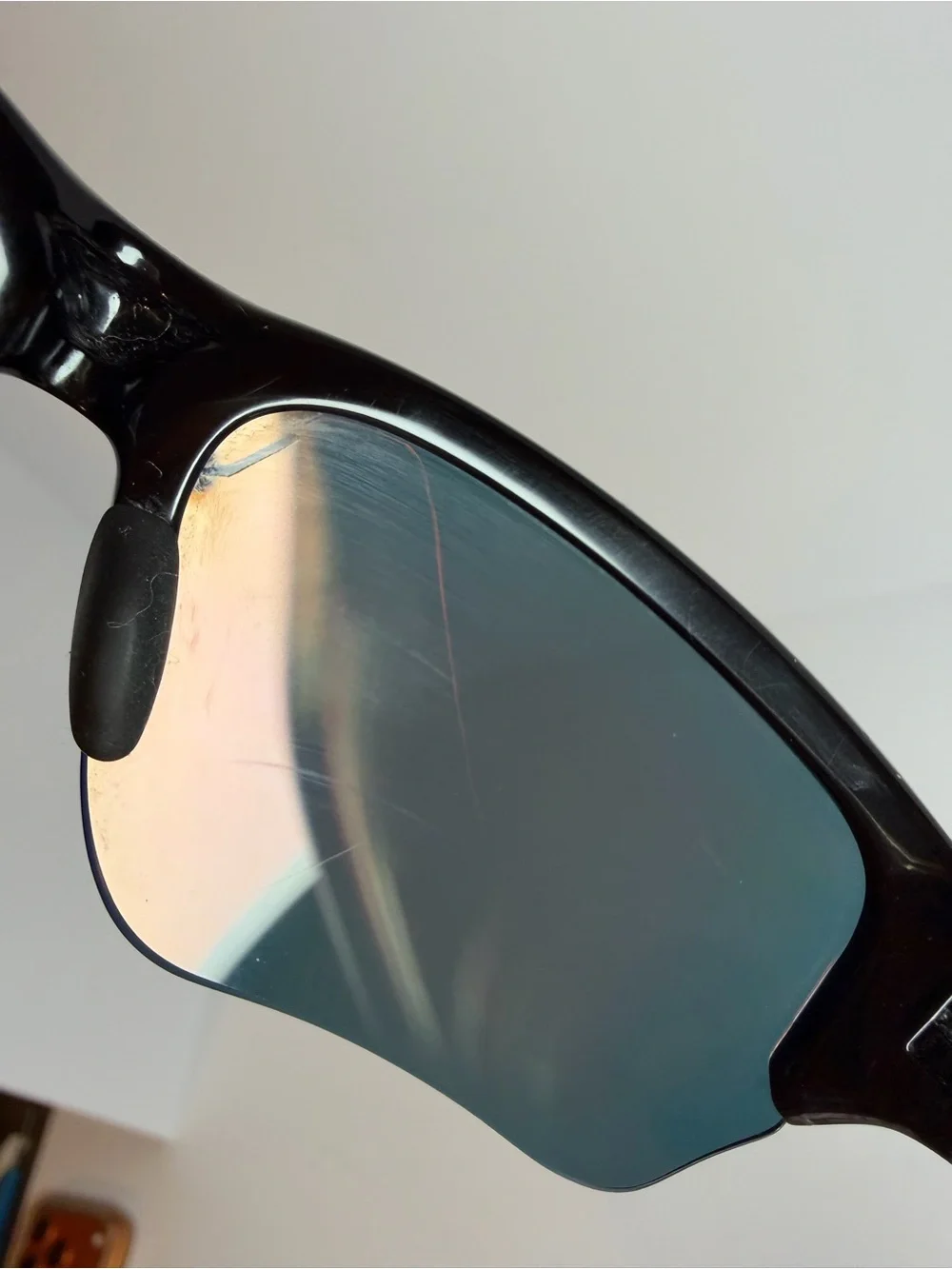 Oakley Flak Beta Black Frame Red Mirrored Lenses Sunglasses Rehab